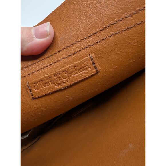 Mark And Graham Brown Leather Crossbody Bag - Picture 7 of 10
